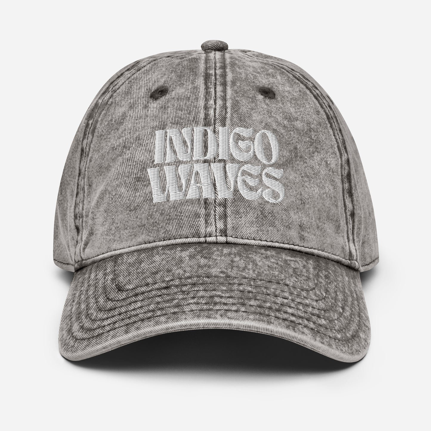 Indigo Cotton Twill Dad Hat