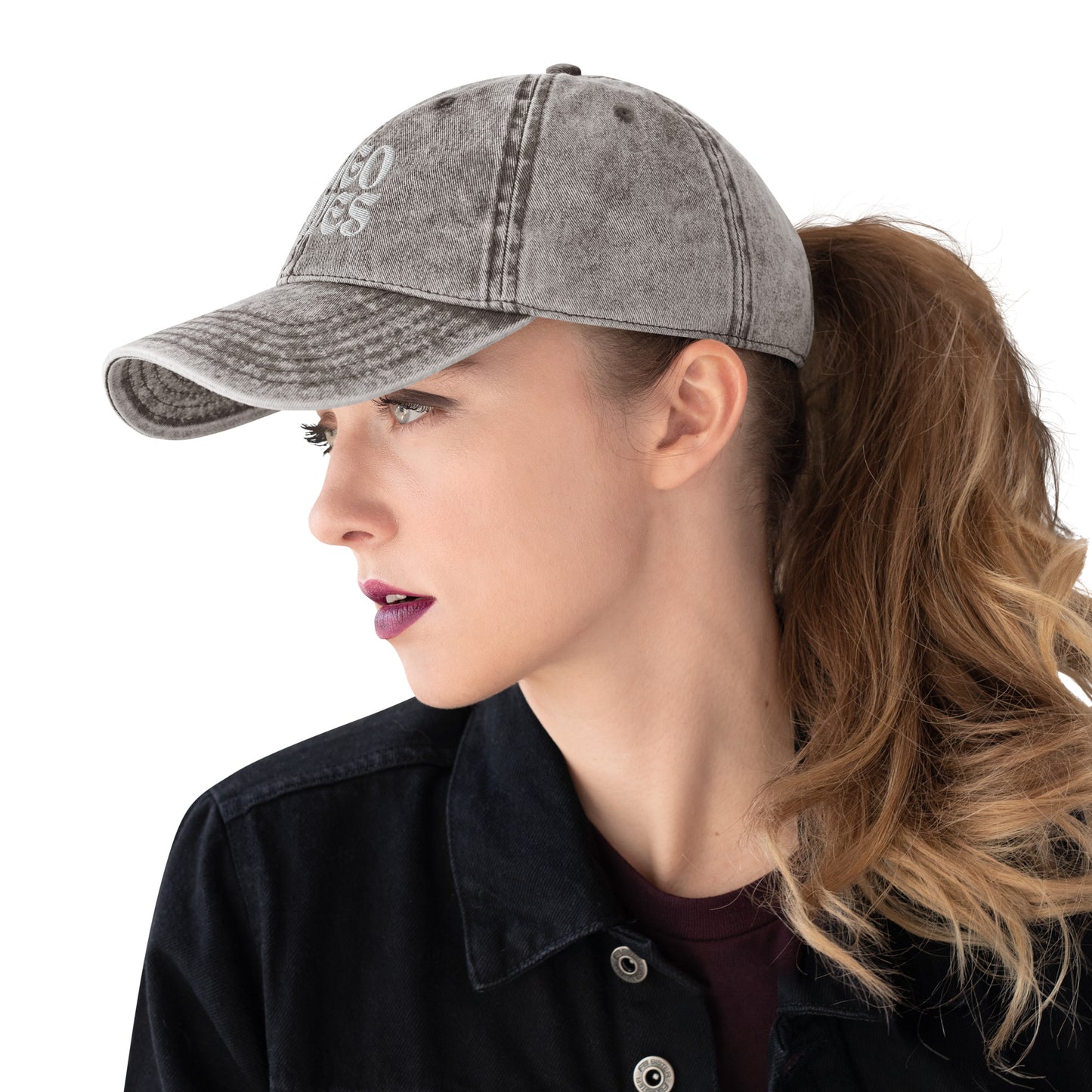 Indigo Cotton Twill Dad Hat